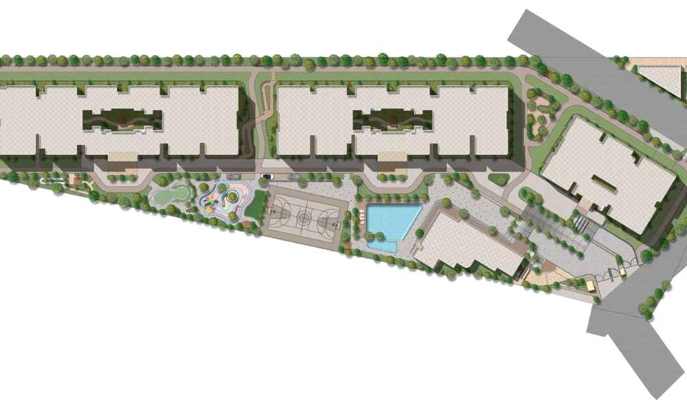 Adore Ananda Sector 64 Faridabad Master Plan Layout