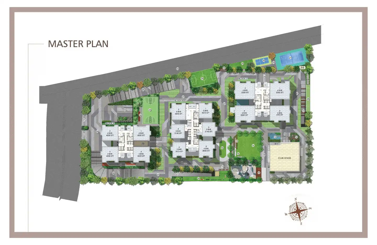 Adore Ananda Master Plan - Sector 64 Faridabad