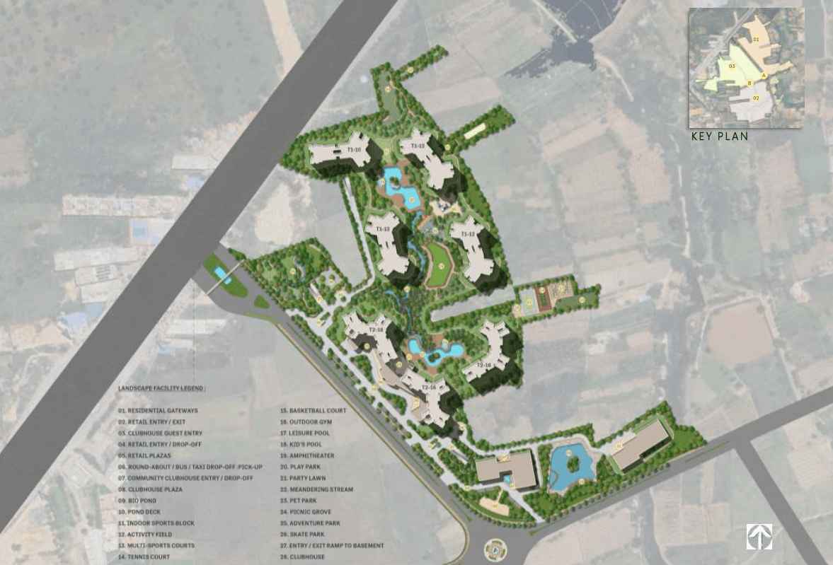 Adore Happy Homes Pride master plan layout